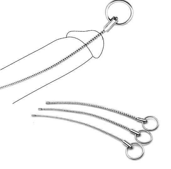 Que th&ocirc;ng niệu đạo inox cao cấp 2 size t&ugrave;y chọn