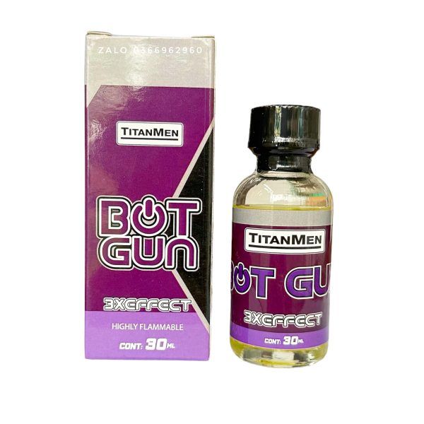 Popper Titanmen Bot Gun 30ml hương tr&aacute;i c&acirc;y say đắm