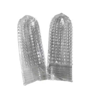 Bao Cao Su Ng&oacute;n Tay Gai Combo Hai C&aacute;i Chất Liệu Silicone (BD02)