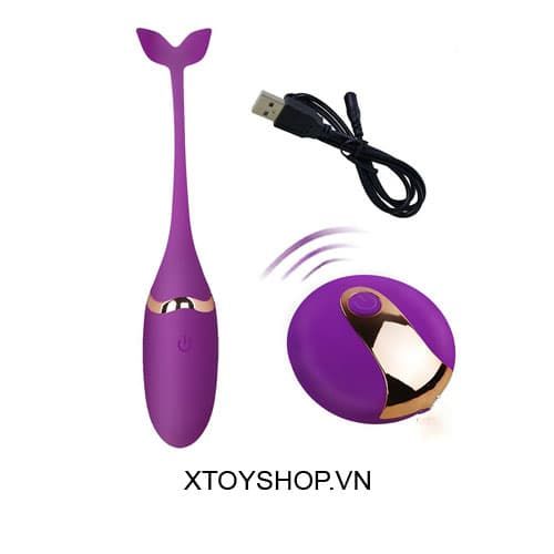 Trứng Rung Dolphin 10 Chế Độ &ndash; Kh&ocirc;ng D&acirc;y Pin Sạc (EG10)