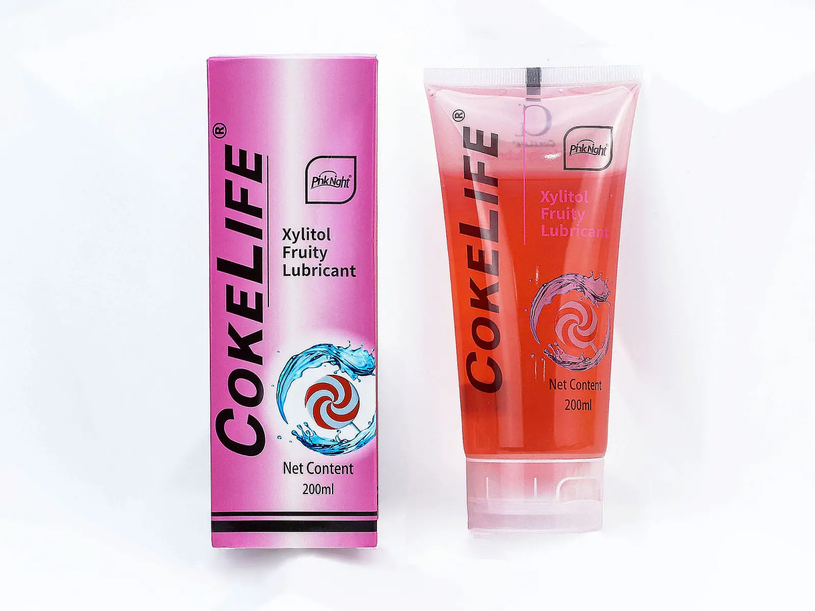 Gel b&ocirc;i hương kẹo COKELIFE Xylitol Fruity Lubricant 200ml