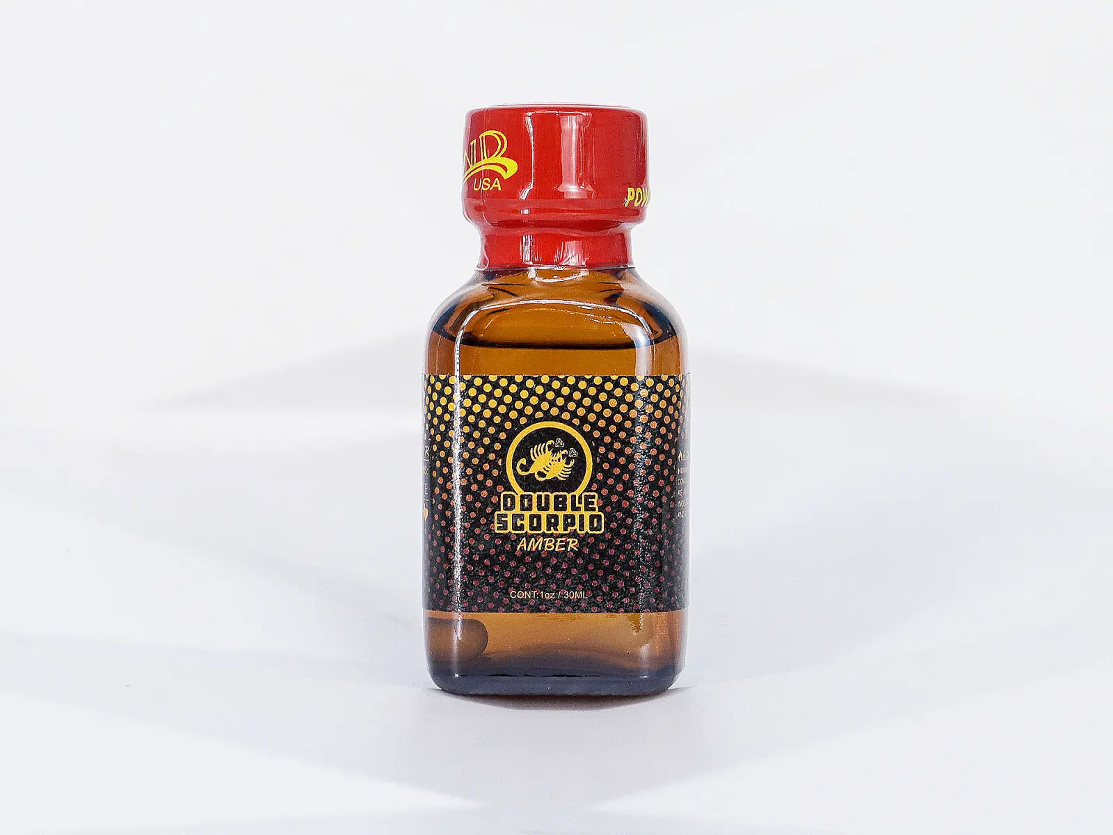 Chai h&iacute;t popper Double Scorpio Amber 30ml