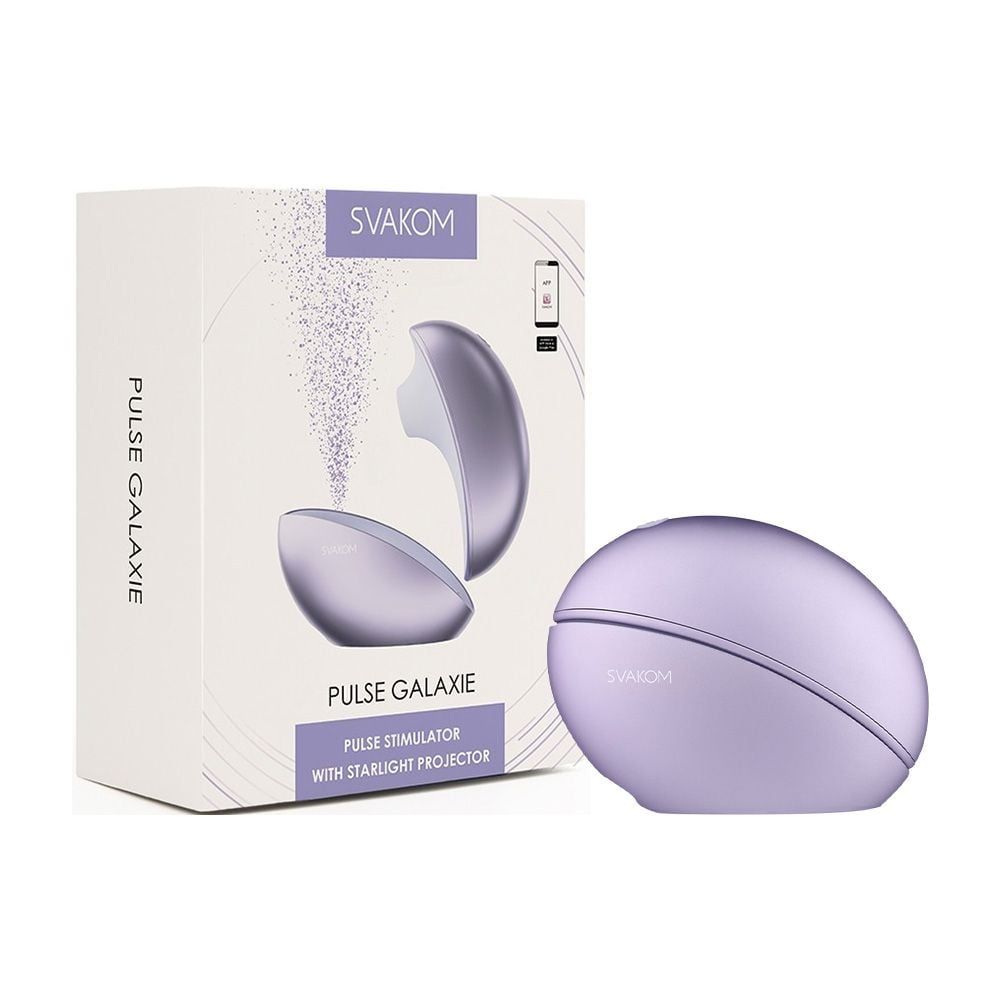 Máy Bú Hút Svakom Pulse Galaxie Chiếu Đèn Starlight Điều Khiển Qu