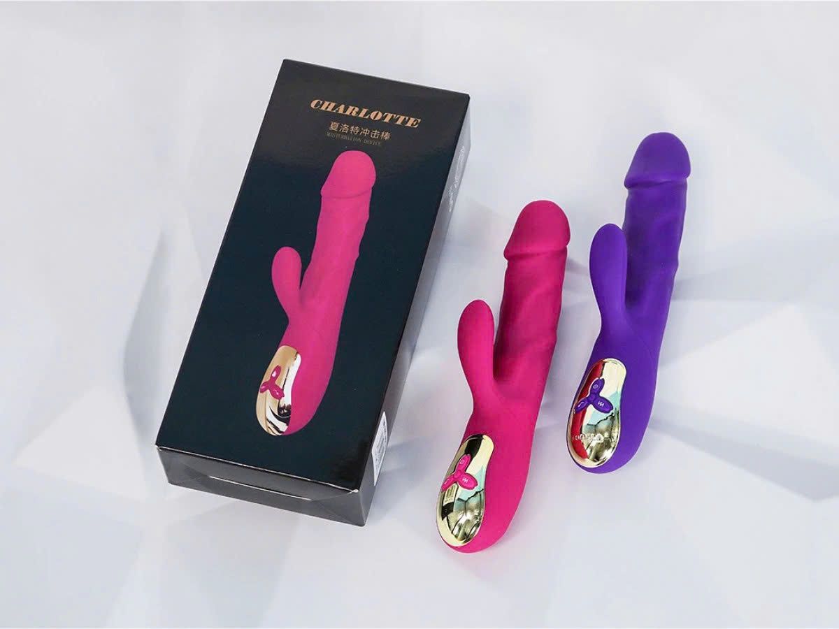M&aacute;y massage hỗ trợ nữ giải tỏa đa năng Charlotte rung thụt