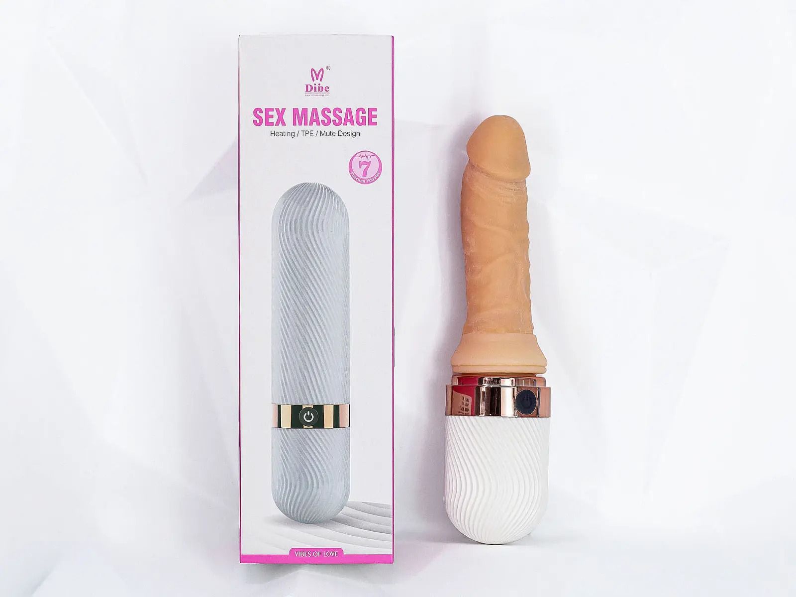 Dương vật giả đa năng rung thụt Sex Massage