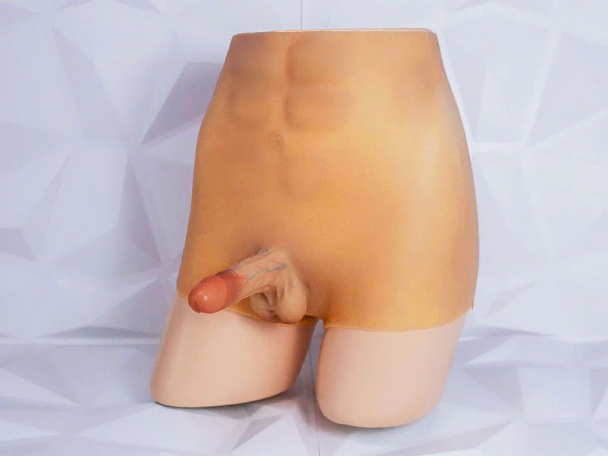 Quần dương vật giả size nhỏ đặc ruột si&ecirc;u mềm c&oacute; m&uacute;i