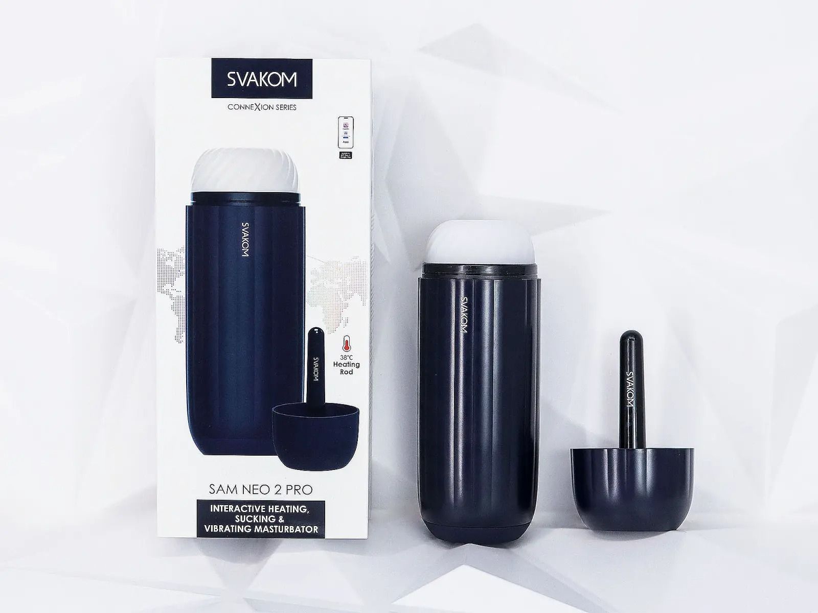 M&aacute;y thủ d&acirc;m &acirc;m đạo giả tự động Svakom Sam Neo 2 Pro