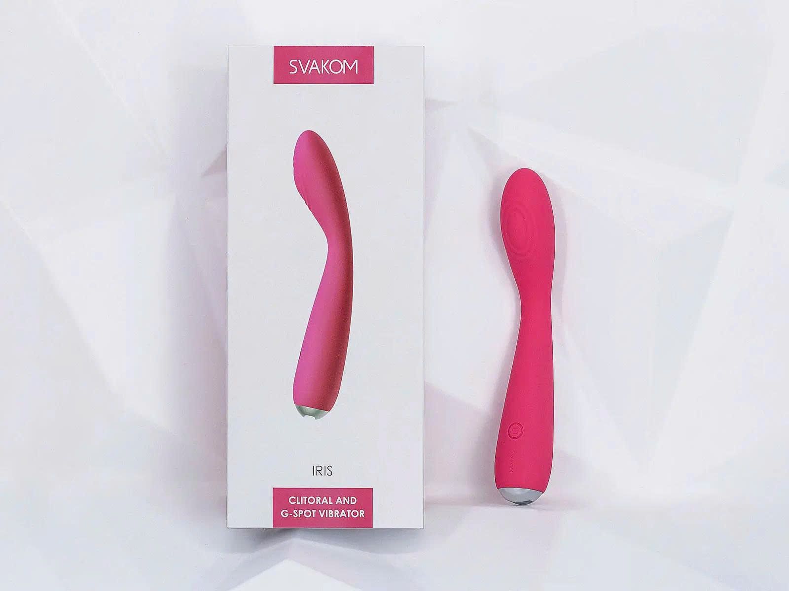 M&aacute;y Massage Hỗ Trợ Giải Tỏa điểm G Cho Nữ ng&oacute;n tay cao c&acirc;́p Svakom Iris