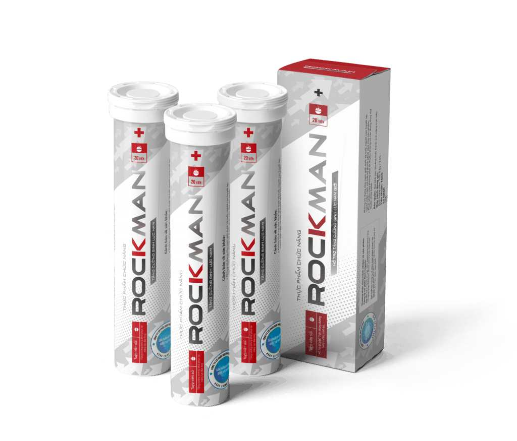 Viên Sủi RockMan Chính Hãng