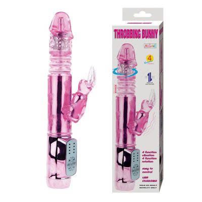 M&aacute;y massage hỗ trợ nữ giải tỏa Đa Năng Throbbing Bunny