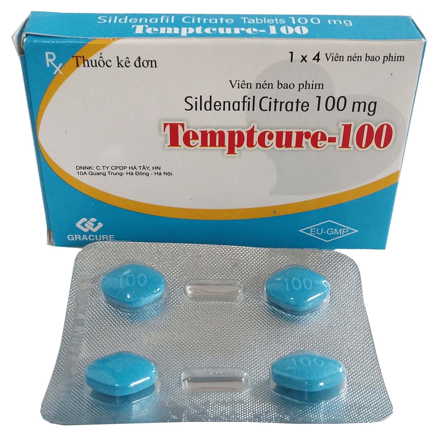 Vi&ecirc;n Uống Hỗ Trợ Ph&aacute;i Mạnh Temptcure-100