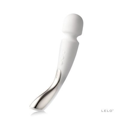 M&aacute;y massage hỗ trợ nữ giải toả Cao Cấp Lelo Smart Wand Ivory