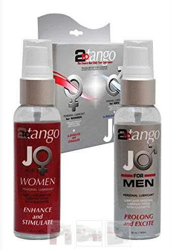 Bộ Đ&ocirc;i Tăng Kho&aacute;i Cảm Nữ & K&eacute;o D&agrave;i Quan Hệ Nam - JO 2 Tango