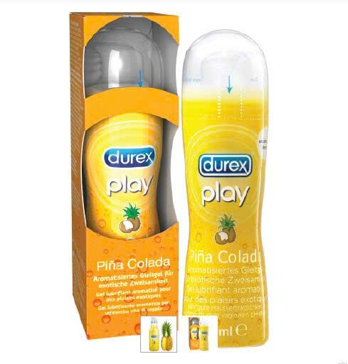 Gel B&ocirc;i Durex 50ml - Play PIna Colada
