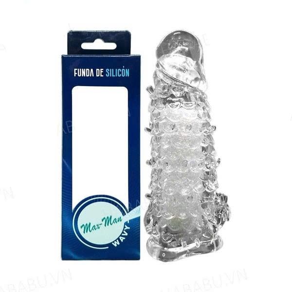 Bao cao su đ&ocirc;n d&ecirc;n silicone Vảy C&aacute; tăng k&iacute;ch thước ch&iacute;nh h&atilde;ng