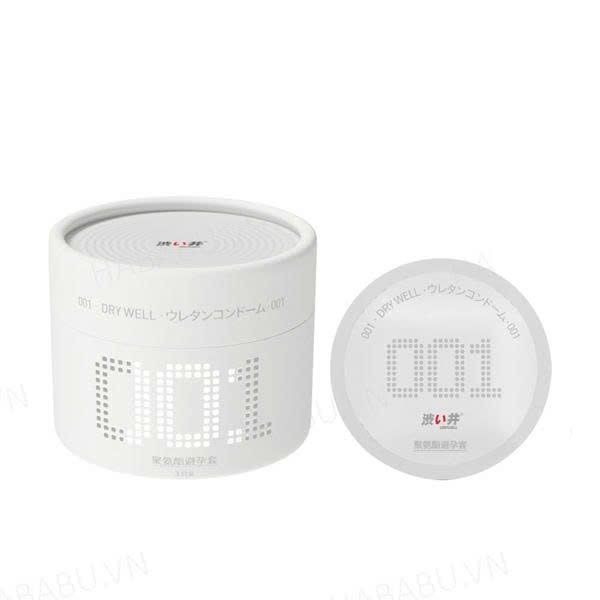 Bao cao su si&ecirc;u mỏng DryWell Super Thin PU 001