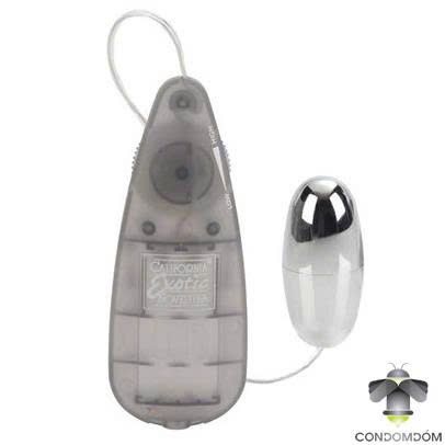 M&aacute;y Massage Hỗ Trợ Giải Tỏa Cho Nữ Trứng rung California Exotic Slim Teardrop Ch&iacute;nh H&atilde;ng