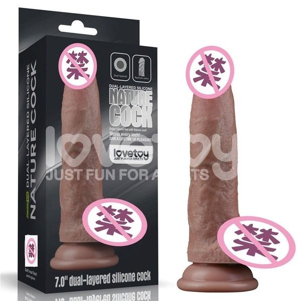 Dương vật giả h&iacute;t tường Lovetoy Nature Cock 7 Inch LV411041