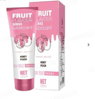 Gel tạo trơn Olo Sweet Secret Fruit Flavour hương đ&agrave;o 120ml