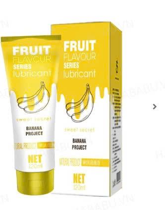 Gel tạo trơn Olo Sweet Secret Fruit Flavour hương chuối 120ml ch&iacute;nh h&atilde;ng