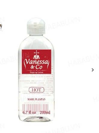 Gel tạo trơn Vanessa & Co Hot ấm n&oacute;ng 200ml ch&iacute;nh h&atilde;ng