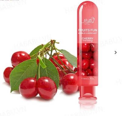 Gel tạo trơn Fruits Fun Cherry