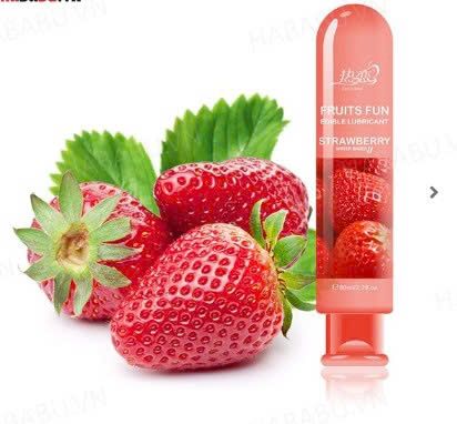Gel tạo trơn Fruits Fun Strawberry
