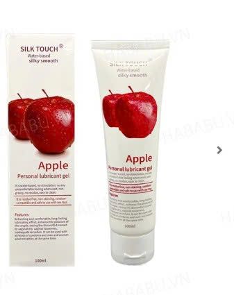 Gel tạo trơn hương t&aacute;o Silk Touch Apple 100ml ch&iacute;nh h&atilde;ng