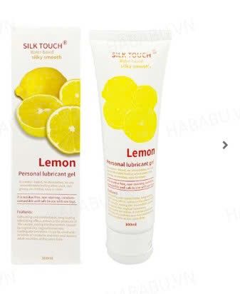 Gel tạo trơn hương chanh Silk Touch Lemon 100ml