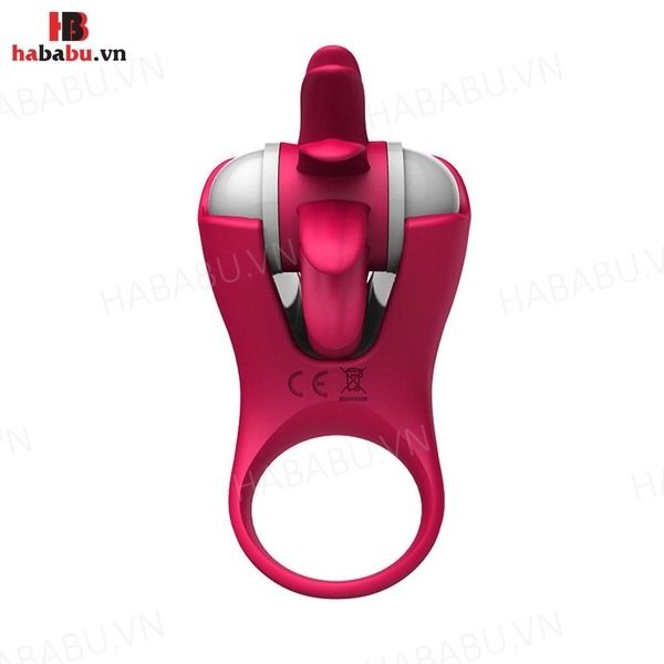 V&ograve;ng rung dương vật Cock Rings lưỡi liếm ch&iacute;nh h&atilde;ng