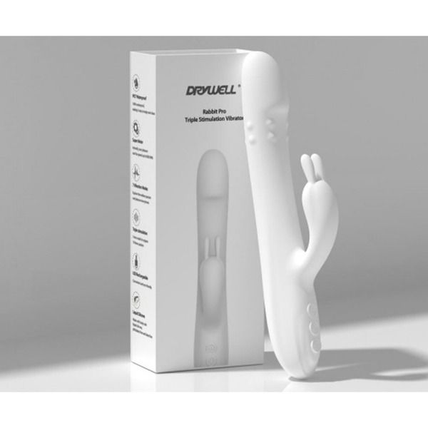 Dương vật giả DryWell Rabbit Pro V-22 đa năng ch&iacute;nh h&atilde;ng