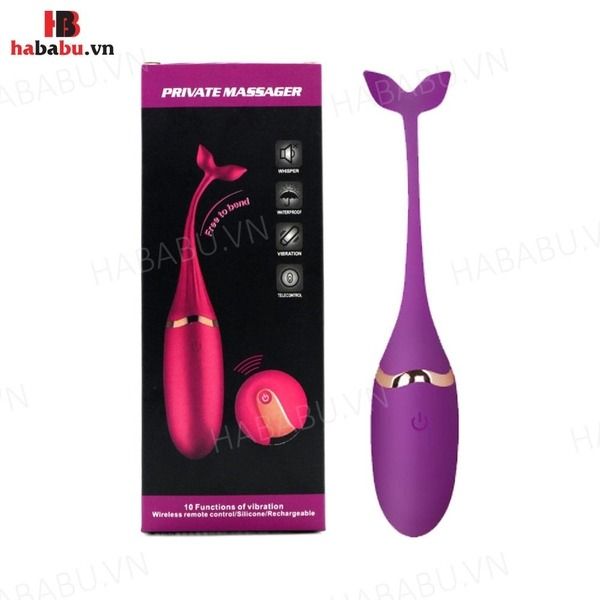 Trứng rung nguy&ecirc;n liệu Private Massage