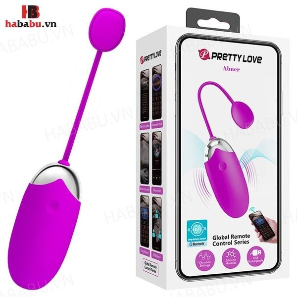 Trứng rung bluetooth Pretty Love Abner