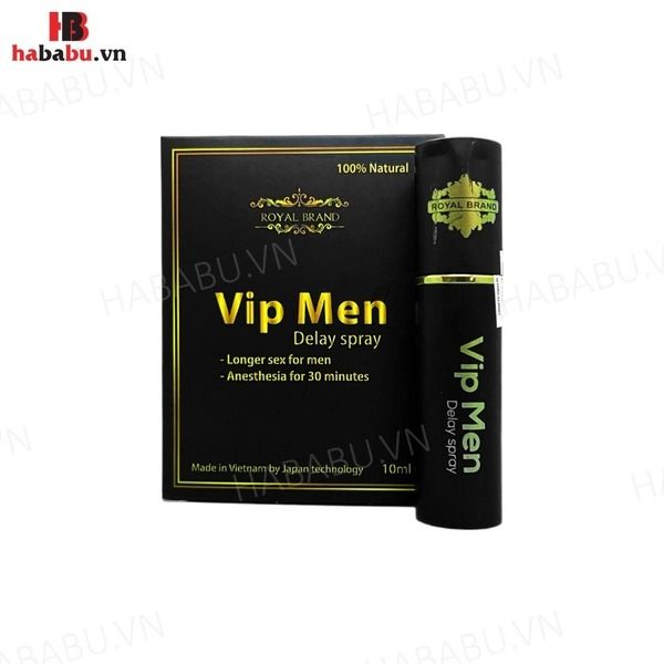 Xịt chống xuất tinh sớm Vip Men 10ml ch&iacute;nh h&atilde;ng