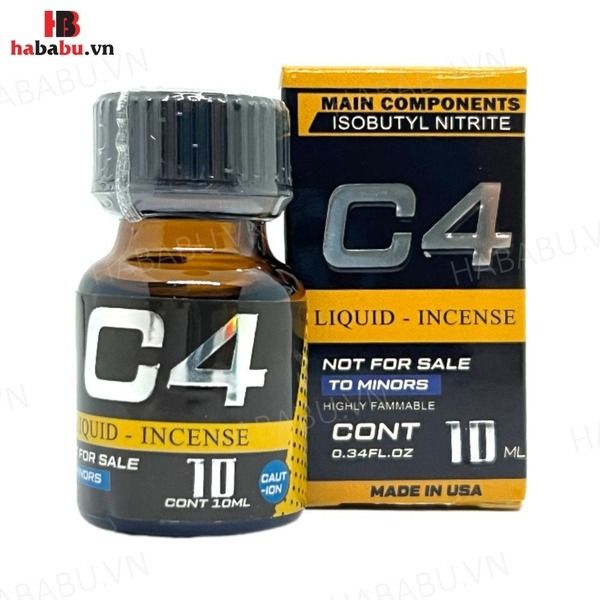 Nước ngửi Popper C4 v&agrave;ng