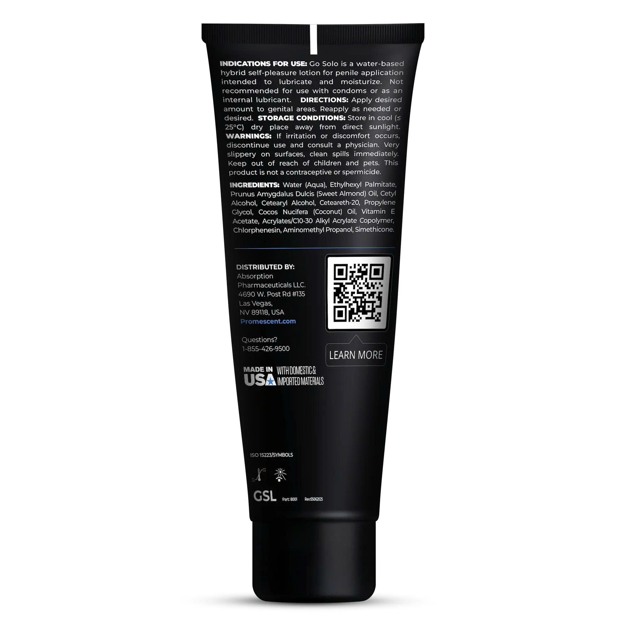 Kem B&ocirc;i K&eacute;o D&agrave;i Promescent Go Solo Self-Play Lotion