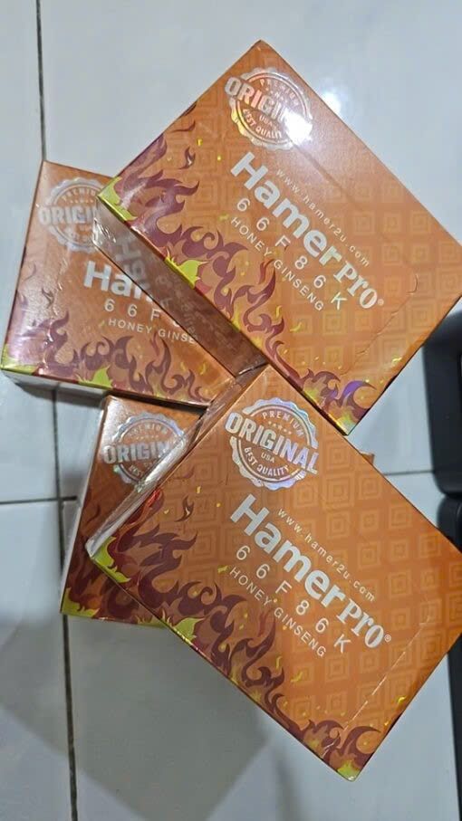 Kẹo ngậm hỗ trợ sinh l&yacute; ph&aacute;i mạnh Kẹo S&acirc;m HamerPro 66F86F Vị Mật Ong Malaysia