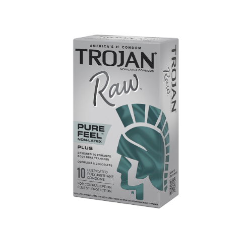 Bao Cao Su Trojan&trade; Raw&trade; Pure Feel&trade; Non-Latex