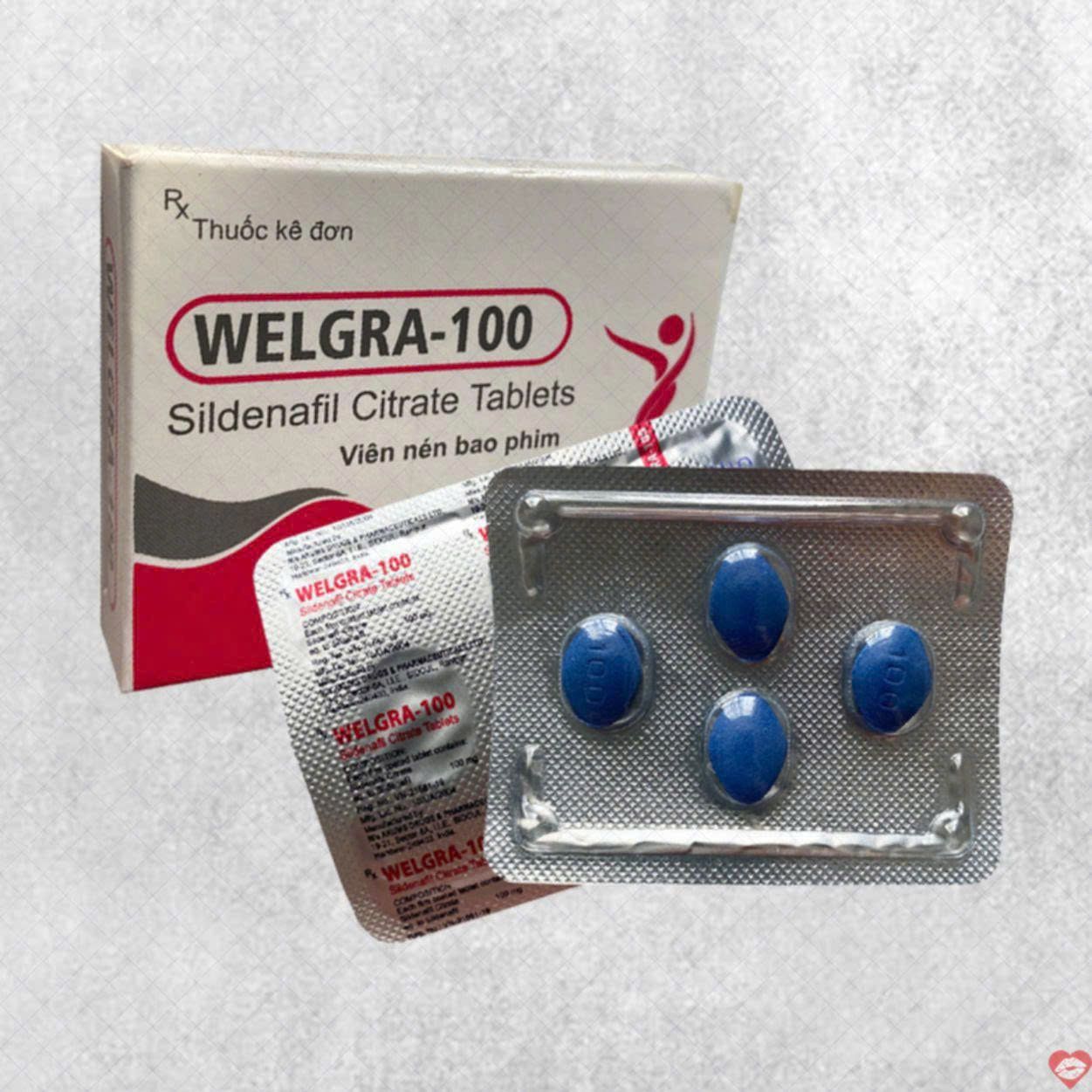 Vi&ecirc;n uống hỗ trợ ph&aacute;i mạnh Welgra 100mg