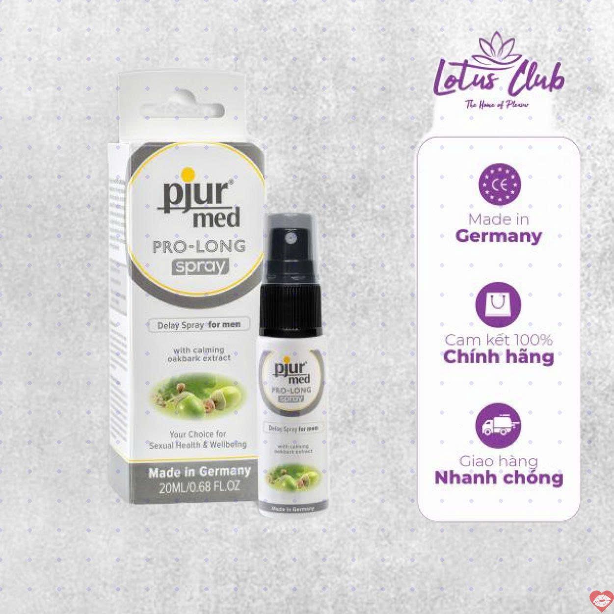 Chai Xịt Pjur Med Prolong 20ml