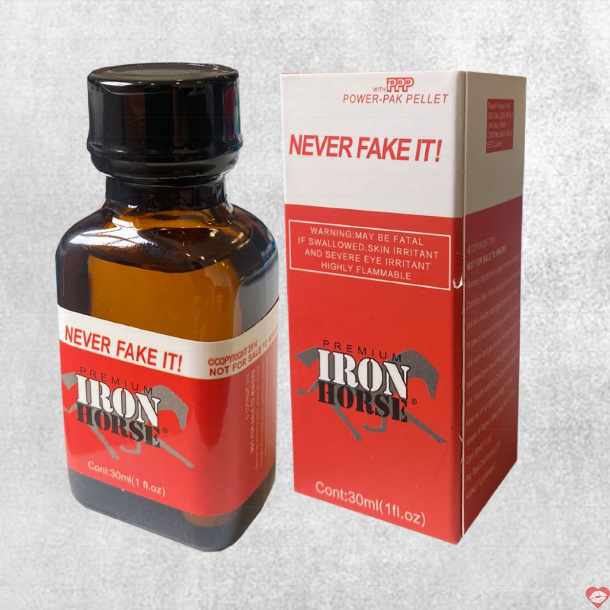 Popper Premium Iron Horse 30ml ch&iacute;nh h&atilde;ng Mỹ Never Fake It