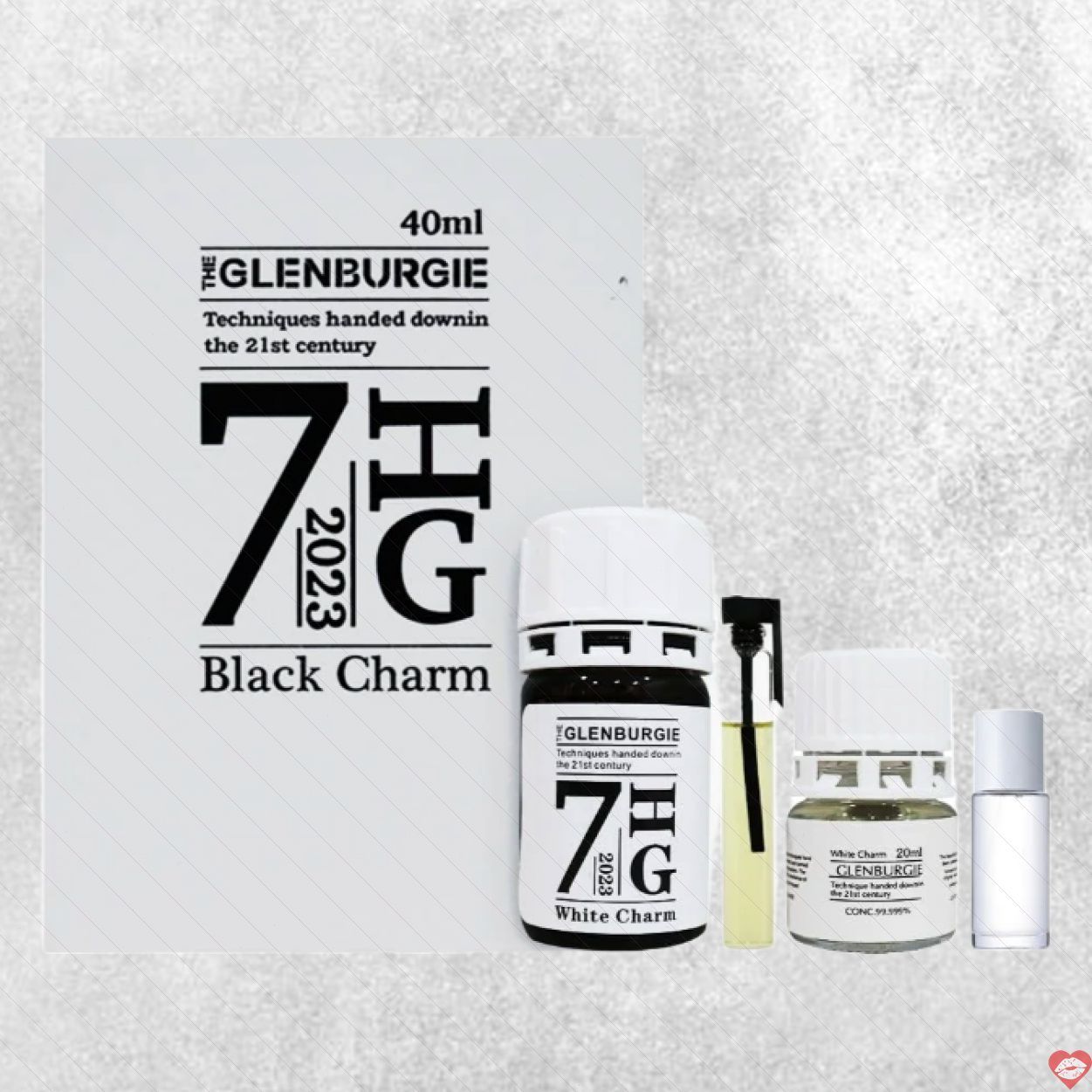 Popper Glenburgie 7HG 60ml Black Magic White Charm combo