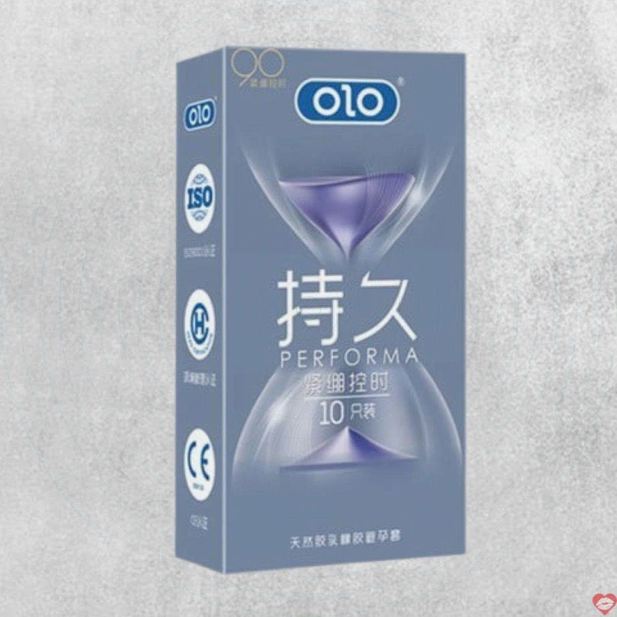 Bao cao su OLO 0.01 mỏng nhẹ K&eacute;o d&agrave;i thời gian Hương vani 10 c&aacute;i