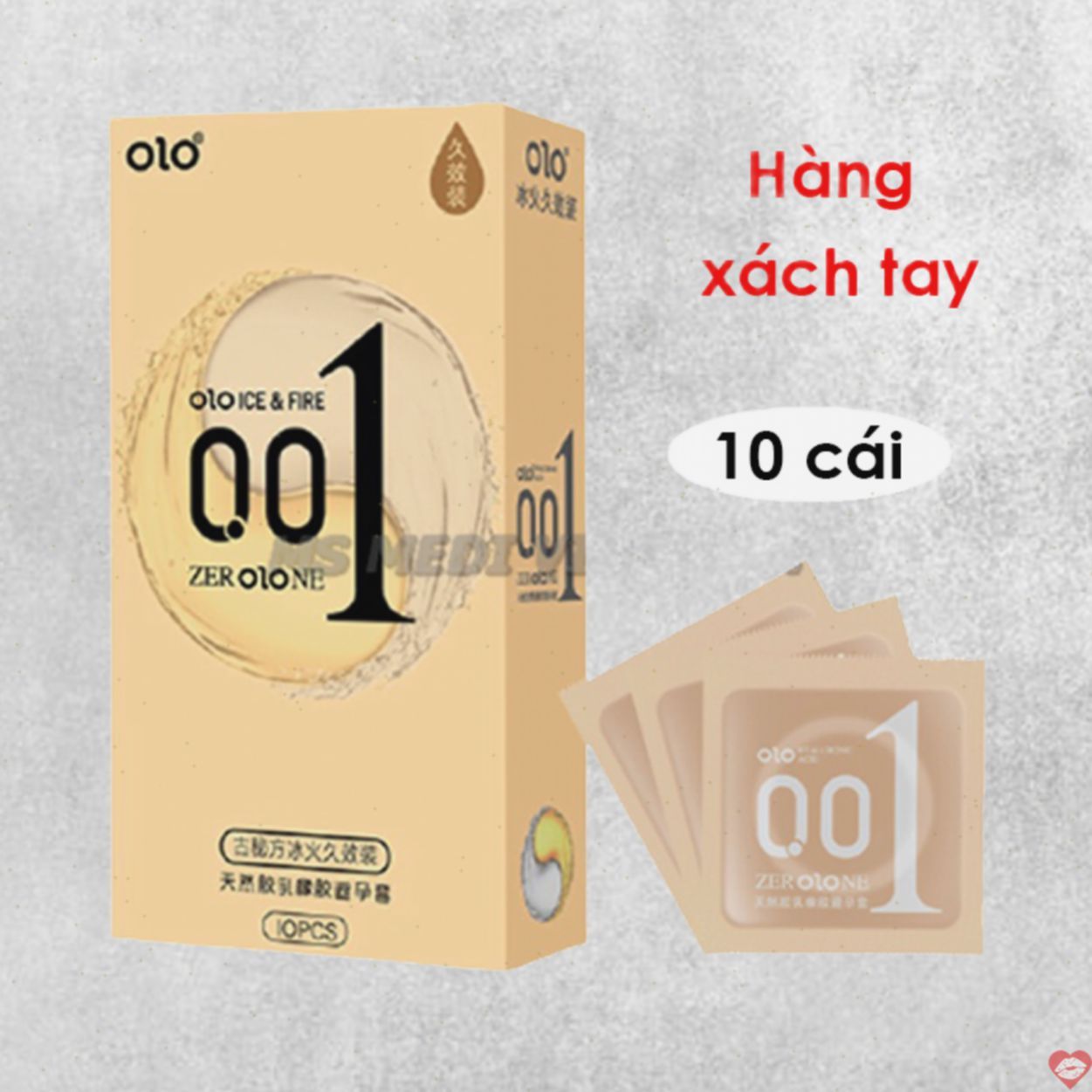 Bao cao su Olo Ice Fire 0.01