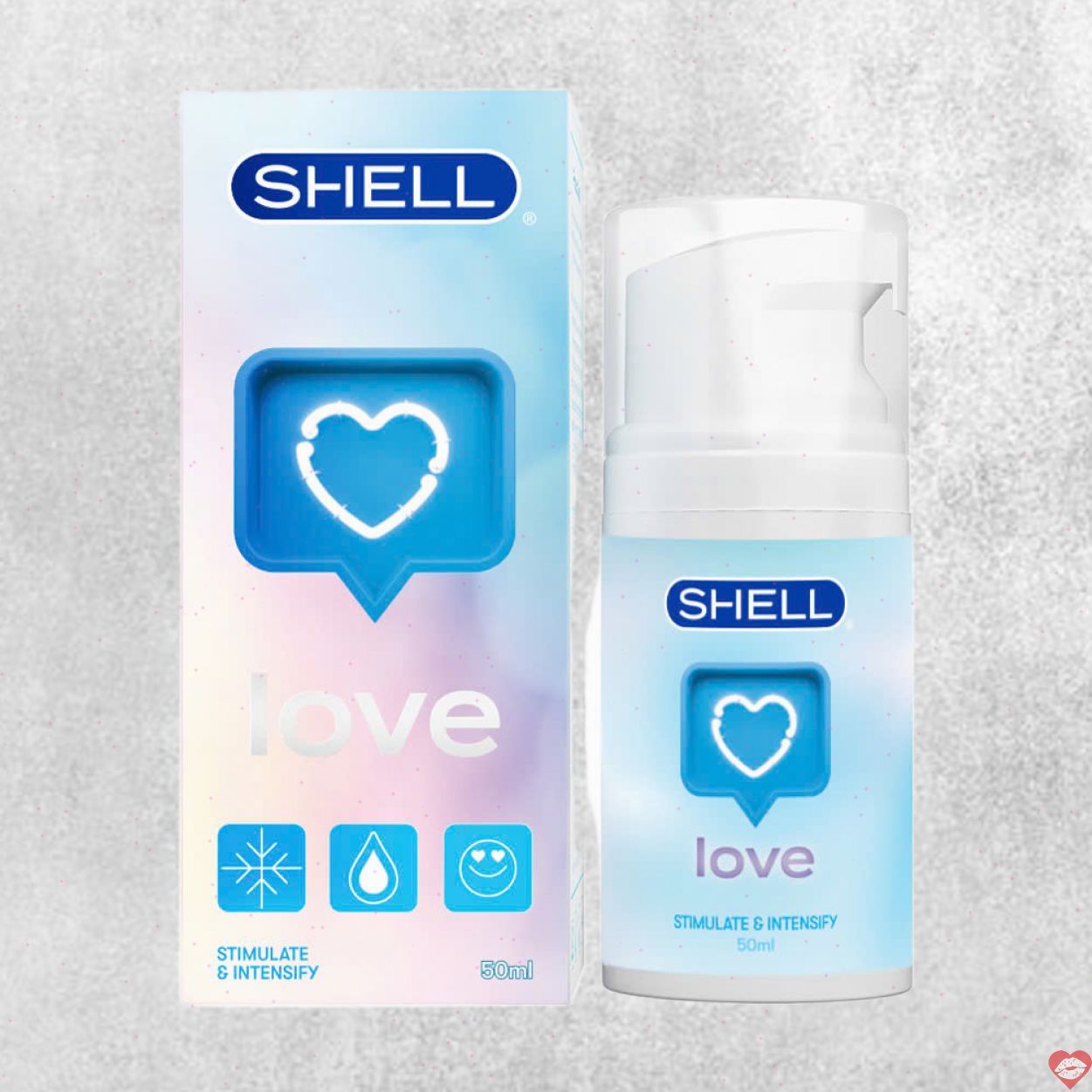 Gel Se Kh&iacute;t Shell Love Blue Tăng Kho&aacute;i Cảm Nữ 50ml