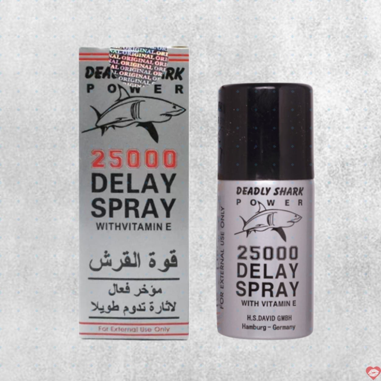 Chai xịt Power Deadly Shark Đức 25000 k&eacute;o d&agrave;i thời gian mạnh mẽ 40ml