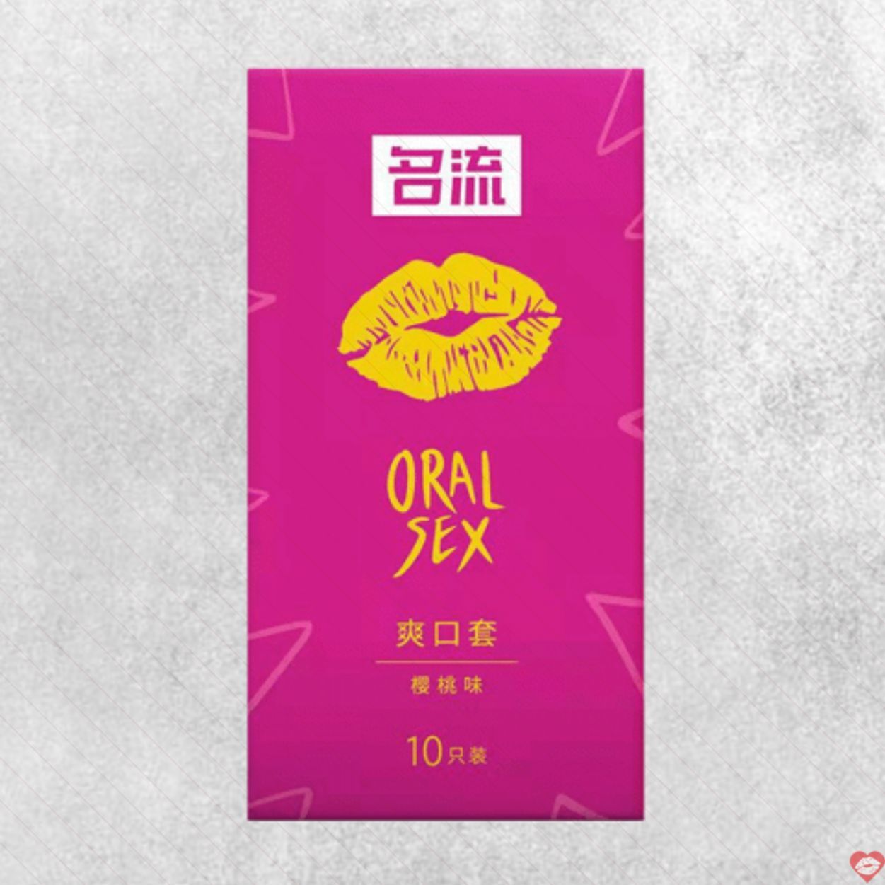 Bao cao su quan hệ miệng Mingliu Oral Sex hương anh đ&agrave;o thơm m&aacute;t hộp 10