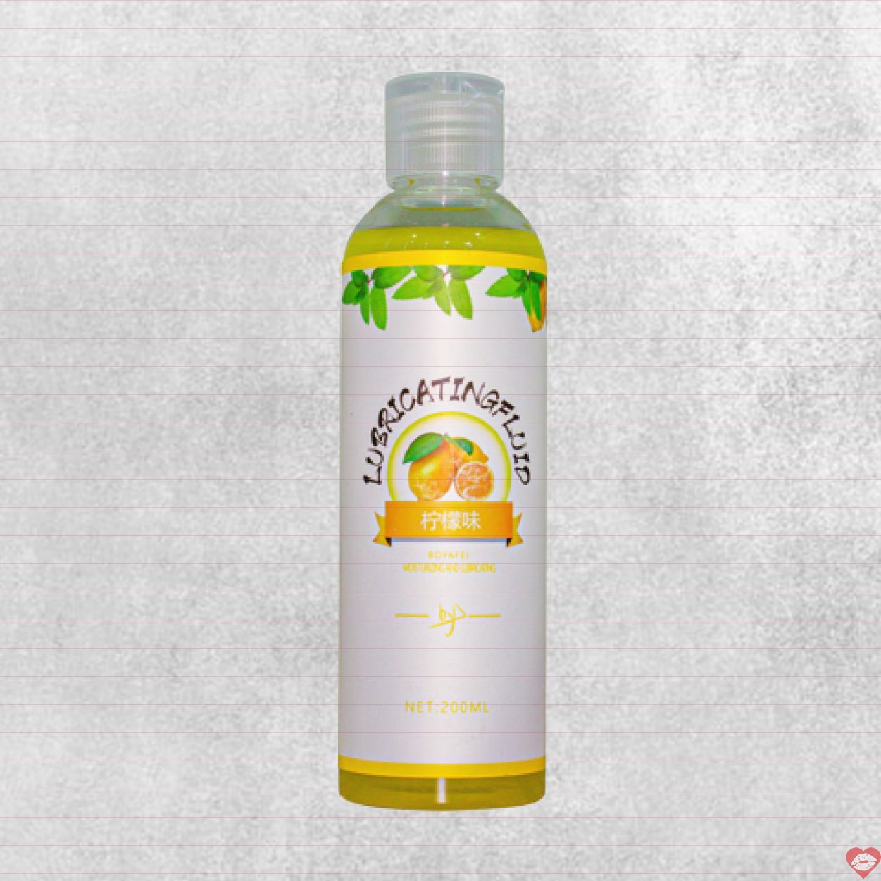 Gel tạo trơn hương chanh Boyafei Lemon 200ml