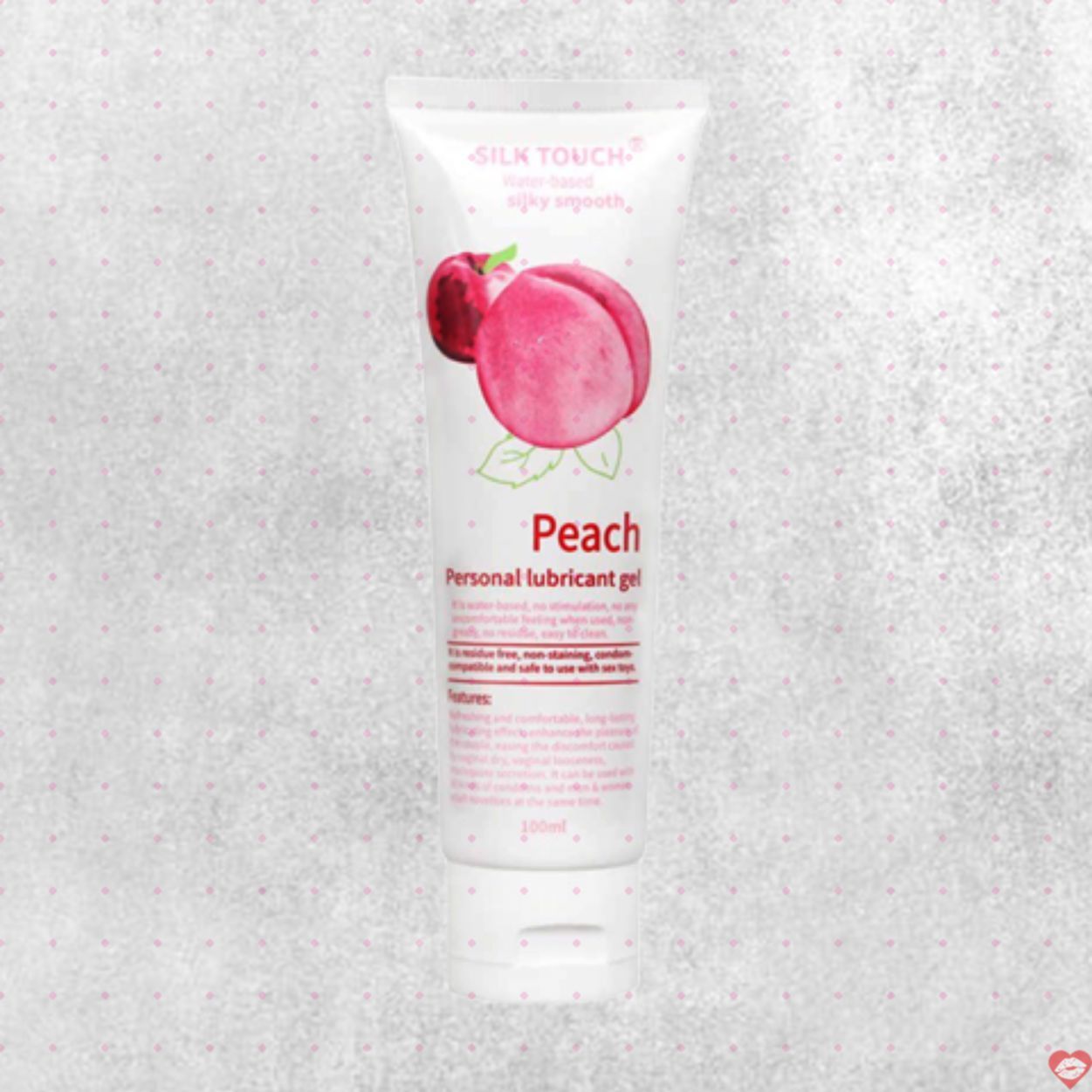 Gel tạo trơn Silk Touch Hương Đ&agrave;o Dưỡng Ẩm Mềm Mịn Da 100ml