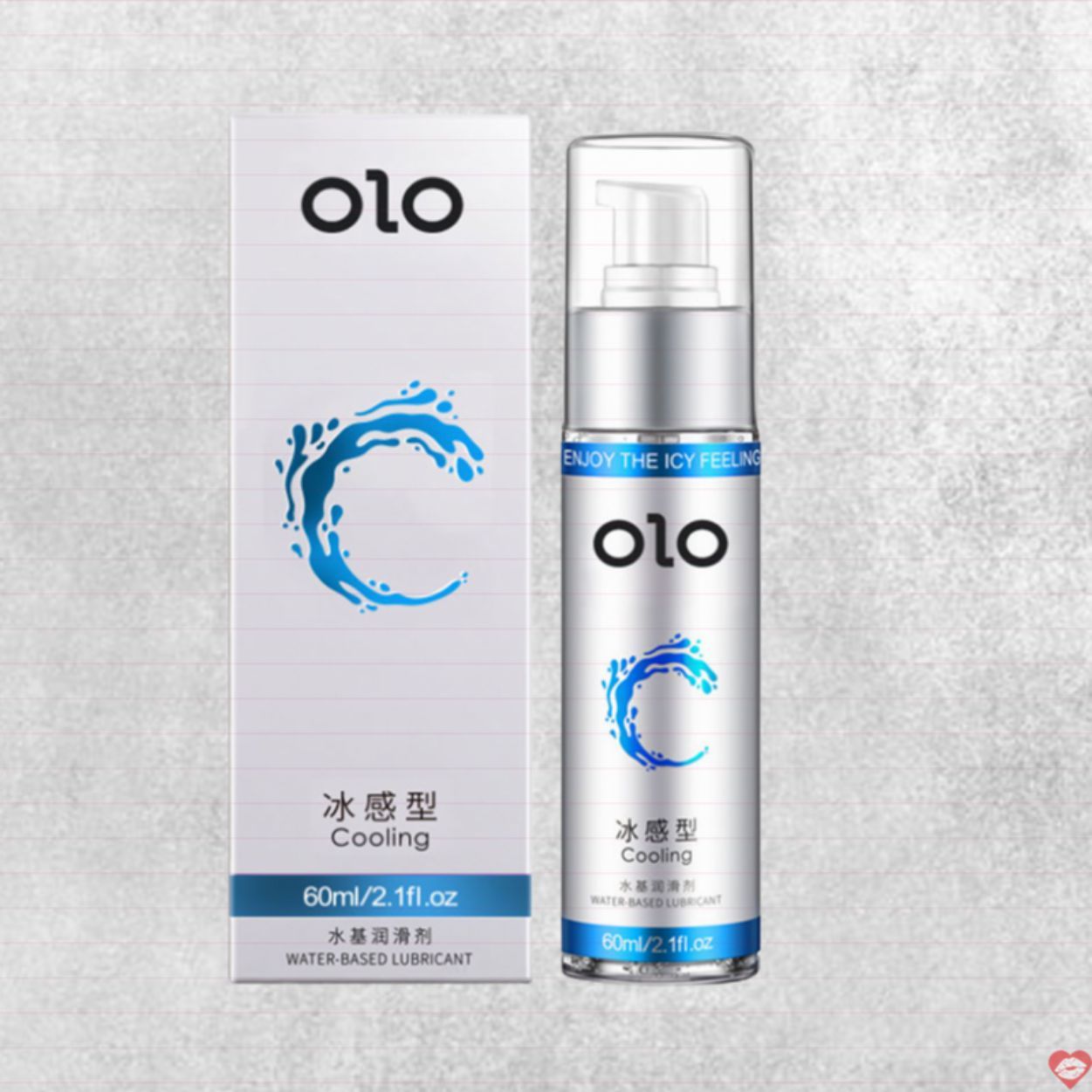 Gel tạo trơn OLO Cooling chai 60ml m&aacute;t lạnh tăng cảm gi&aacute;c